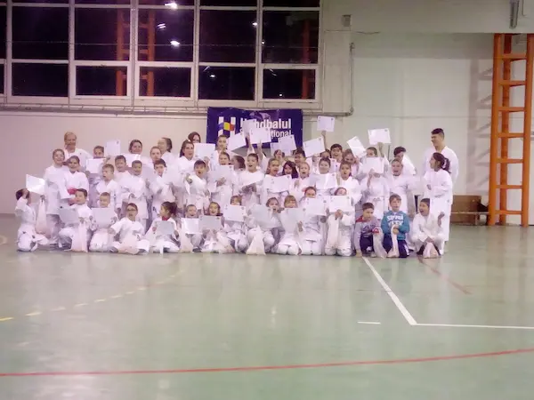 Primul an de activitate karate