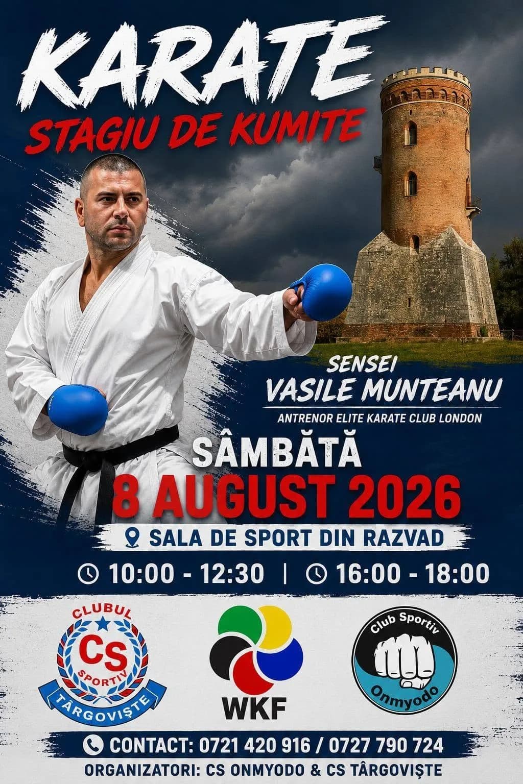 Stagiu de Kumite – Sensei Vasile Munteanu - imagine 1